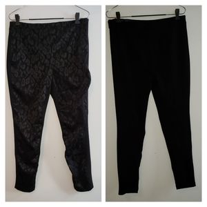 White House Black Market black skinny leggings size 8.  Excellent condition